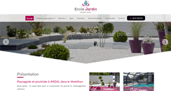 Desktop Screenshot of envie-jardin.com