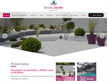 Tablet Screenshot of envie-jardin.com